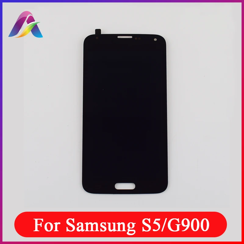 ЖК дисплей для Samsung Galaxy S5 G900 SM G900F G900M G900P G900MD панель + сенсорный экран дигитайзер