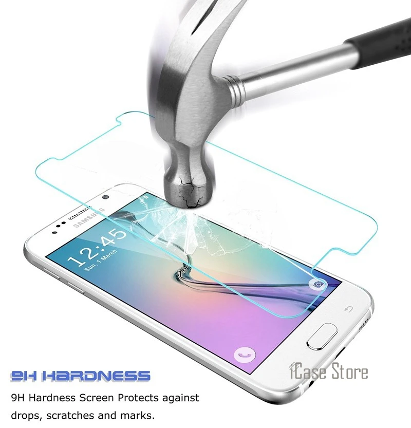 0.3MM / 9H 2.5D Tempered Glass Screen Protector For Samsung Galaxy S7 G9300 SM-G930F Protective Film | Мобильные телефоны и