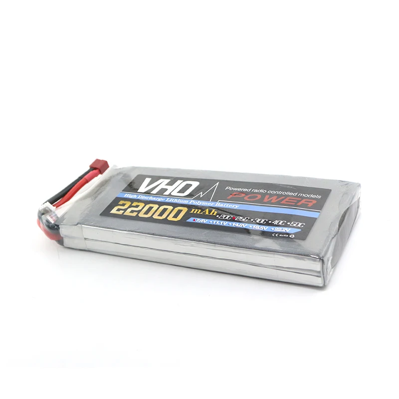 VHO 2 S 7 4 В 22000 мАч 25c 1 шт. XT60/XT90/T/EC5/XT150/TRX вал необитаемый машины HM литиевая Батарея