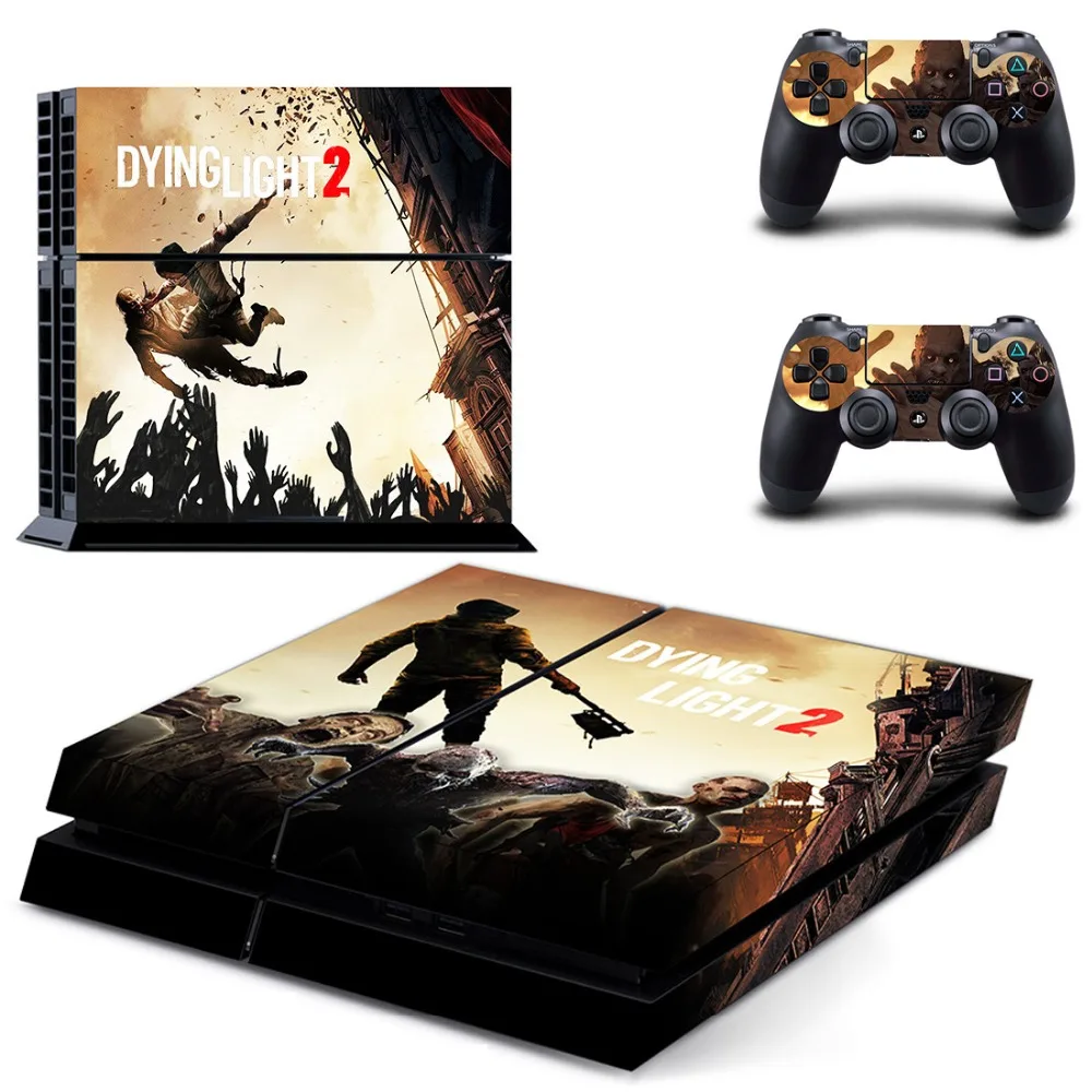 Игра Dying светильник 2 PS4 переводная картинка наклейка для Sony PlayStation 4 консоли и