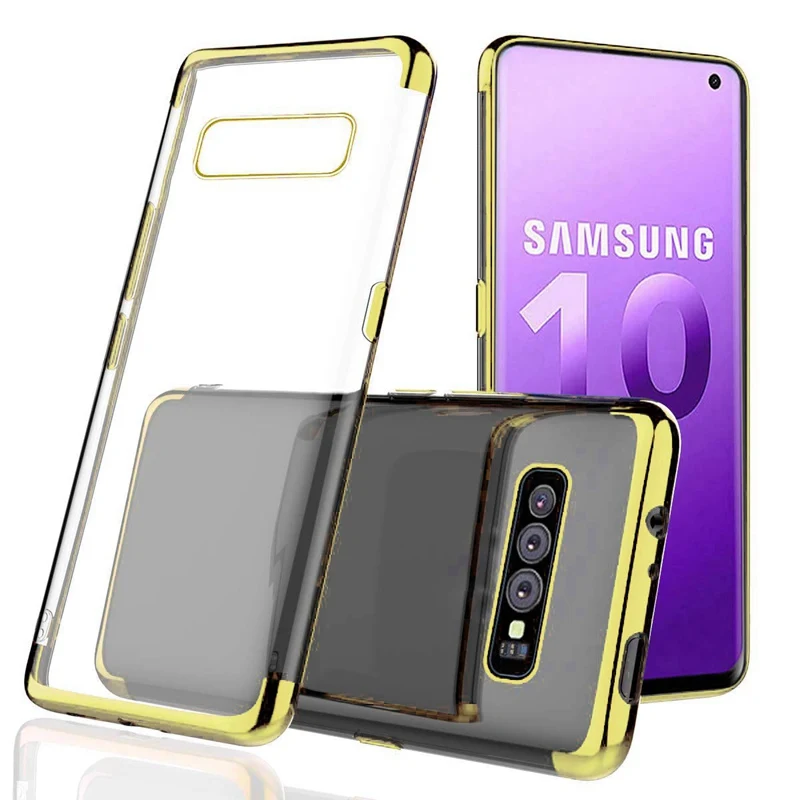 Чехол для Samsung galaxy S10 чехол Lite мягкий прозрачный Ультратонкий силиконовый из ТПУ