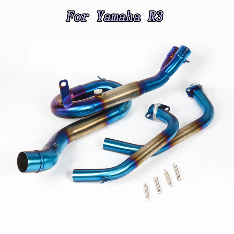 Слипоны для Yamaha R3 полная выхлопная система мотоцикла глушитель с соединительной