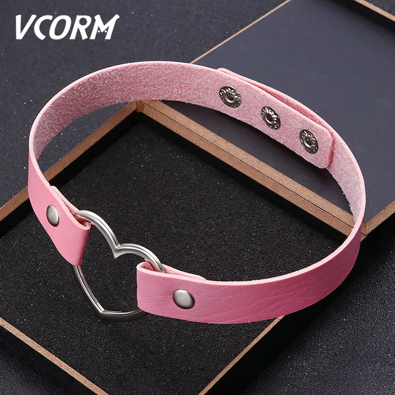 Модные эффектные длинные кожаные ожерелья VCORM крученые Чокеры для женщин