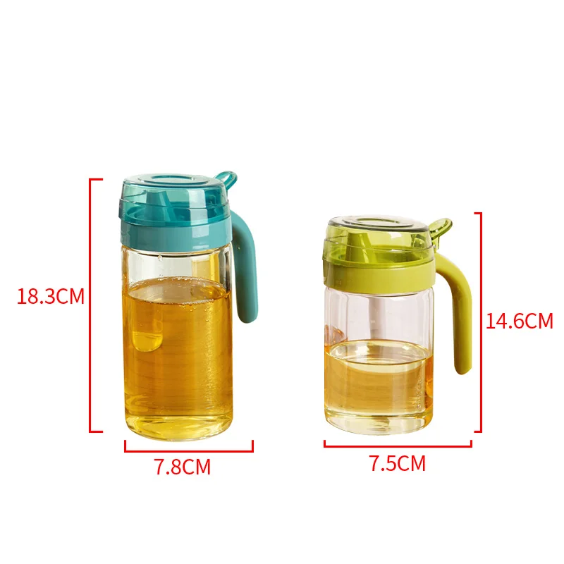 ORZ стеклянная бутылка для приготовления оливкового масла Герметичная Бутылка