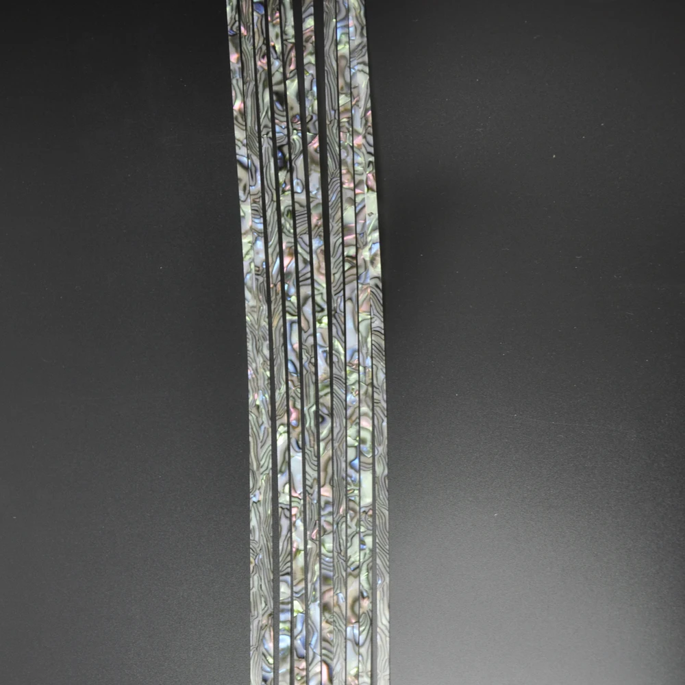 10 шт Luthier Purfling Binding Marquetry inlay Guitar Builder Celluloid Strip Abalone Medium 0 71 мм|Детали и аксессуары для