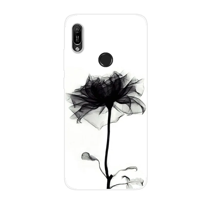 Для huawei Y6 Чехол Мягкий ТПУ силиконовый чехол для телефона для huawei Y6 чехол Fundas для huawei Y 6 чехол Coque Y62019 Capa