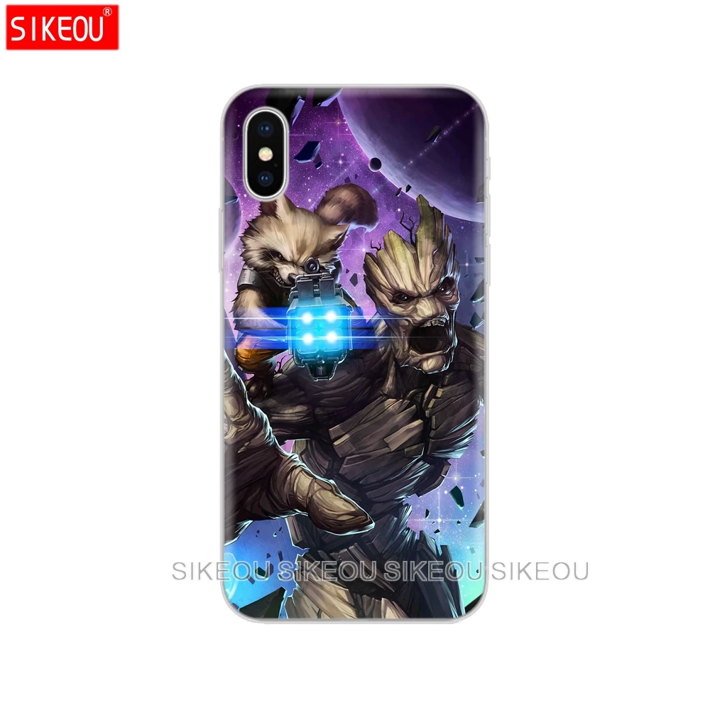 10879 Чехол для iphone 5S, se 4 4S 6s 6 7 8 plus чехол для iphone X XS XR XS MAX чехол Marvel мстители супергерой Капитан Железный человек танос - Цвет: 10879