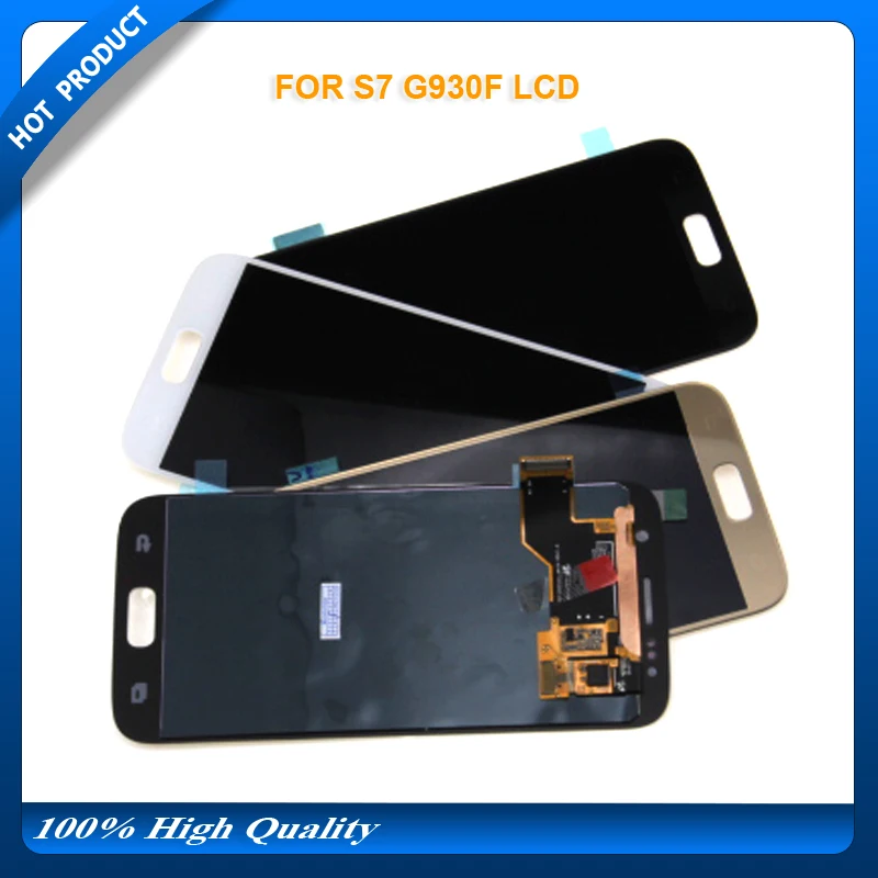 100% Высокое качество Super AMOLED ЖК дисплей для samsung GALAXY S7 G930 G930F G930A G930V G930P s Дисплей +