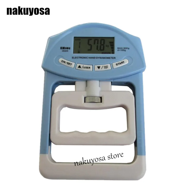 Профессиональный электронный портативный динамометр измеритель мышц рук фитнес