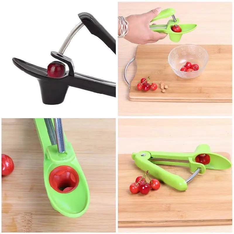 Kitchen Gadgets 2018 Fruit Remove The Core with Food-grade Silicone Cup Space-saving Lock Design Lengthened Splatter Shield | Дом и сад