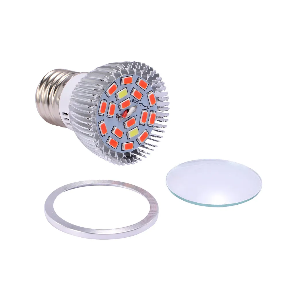 Лампа светодиодная полного спектра для выращивания растений Е27 18/28 Вт 110 В 220 |