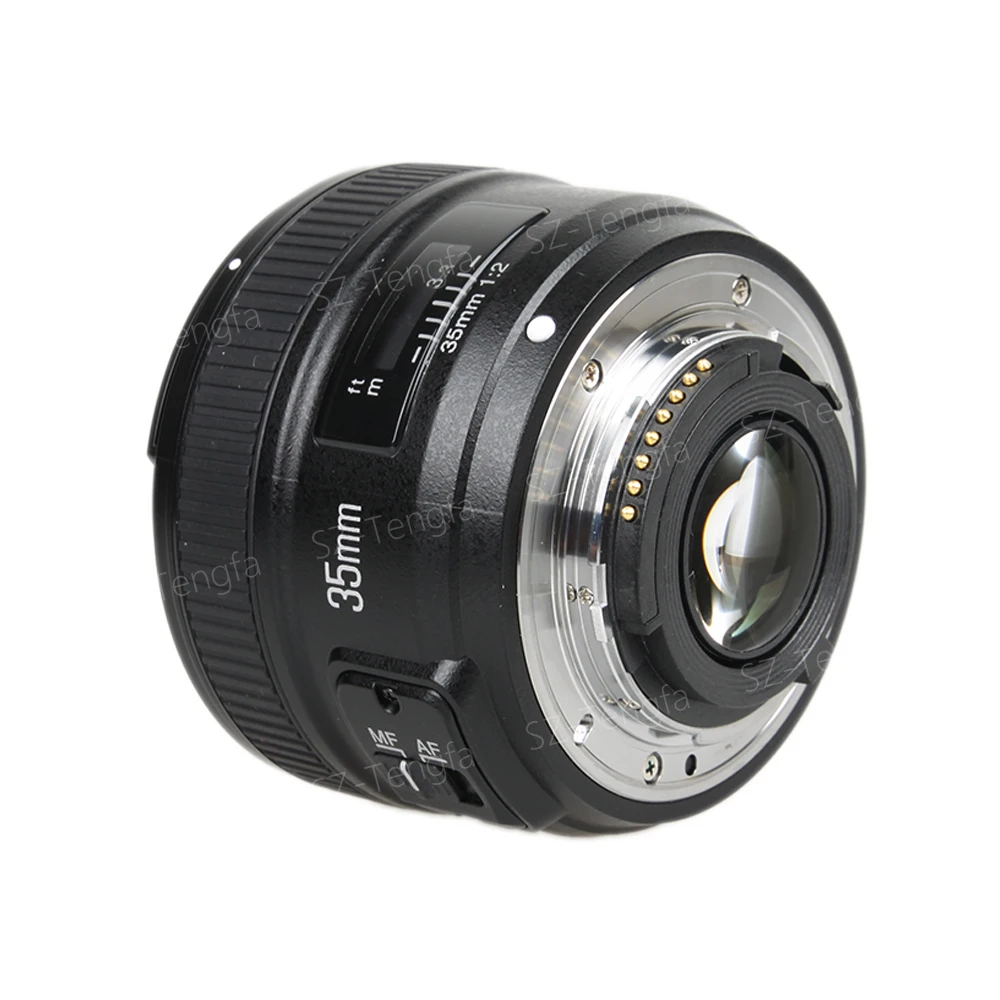 Объектив Yongnuo YN35mm F2 широкоугольный объектив с большой диафрагмой фиксированным