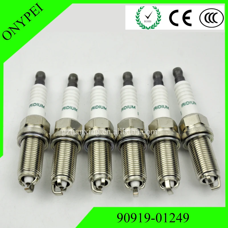 6 шт.) 90919-01249 FK20HBR11 иридиевая Свеча зажигания для Lexus GS350 IS250 LS460 90919 01249 FK20HBR 11 9091901249 FK20HBR-11