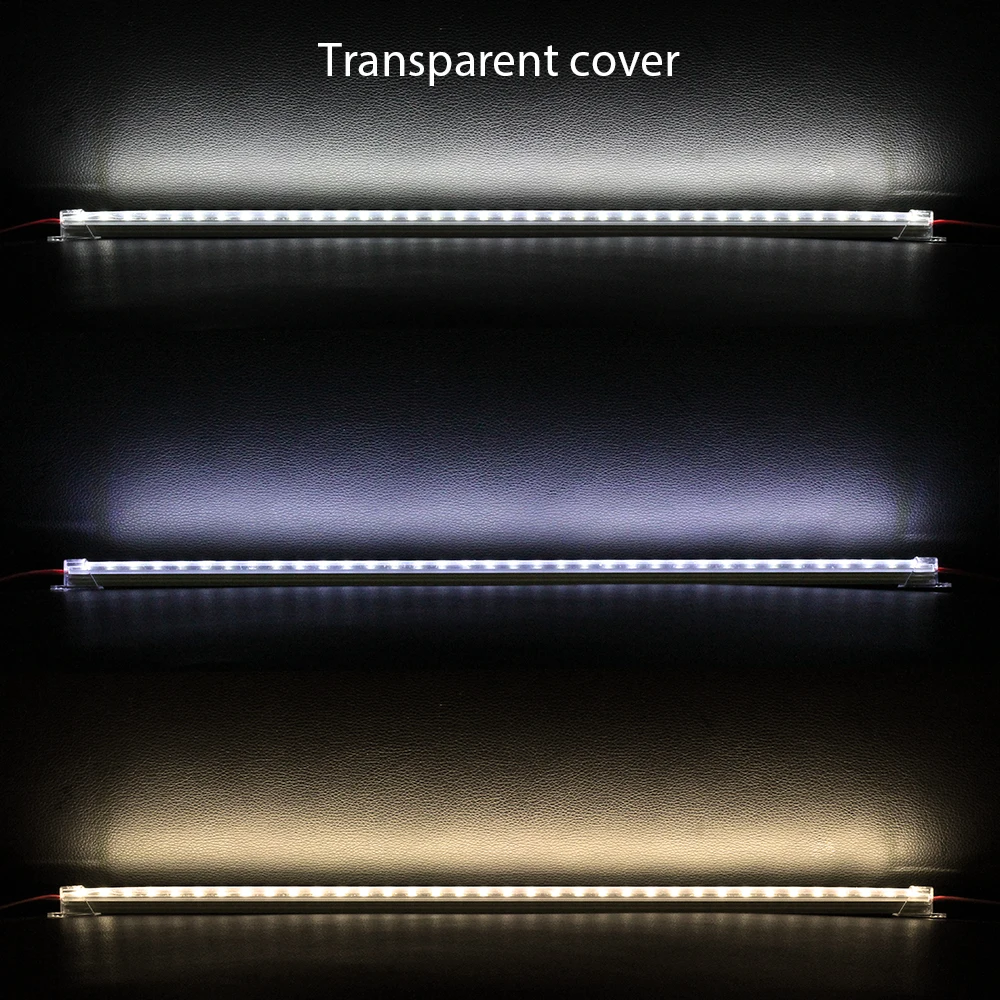5 шт./лот DC12V SMD 5630 LED Bar light Hard Light с крышкой ПК 36LED 0 m холодный белый/теплый белый/R/G/B|led