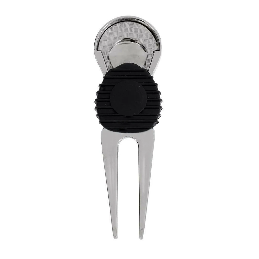 

NEW Metal Anti-slip Pitchmark Repairer Golf Divot Tool with Magnetic