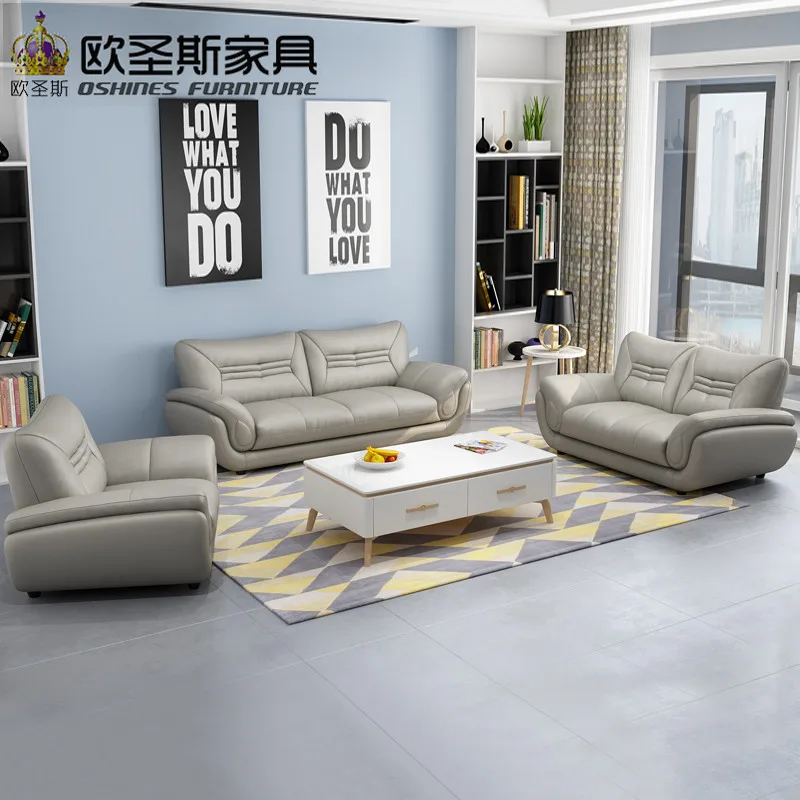 2019 новый дизайн Италия современная кожаная софа мягкая удобная гостиная диван из