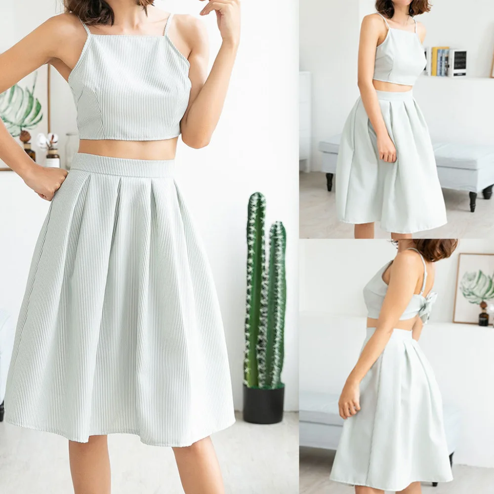 Модная повседневная женская футболка в полоску с принтом топы без рукавов блузка