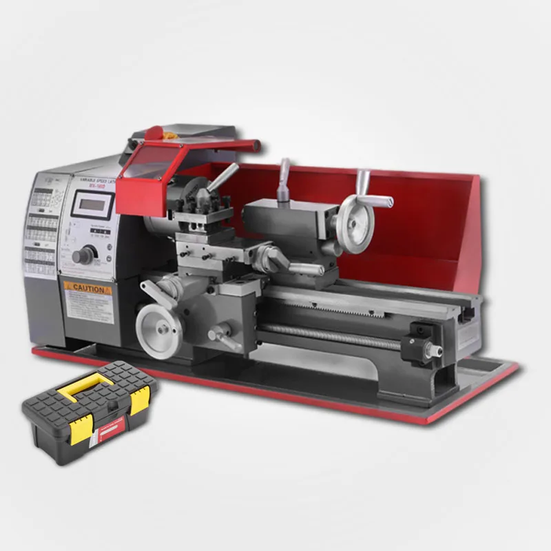 Точный мини токарный станок 600 Вт регулируемая скорость шпинделя фрезерный