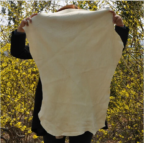 Drying Cleaning Towel Natural Chamois Deerskin Cham Genuine Leather Cloth Car Washing 45x55cm approx 8z1256 |