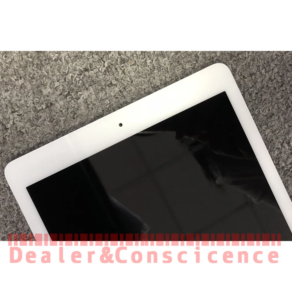 1 шт. протестированный ЖК-дисплей, сенсорная панель с кнопкой Home для Apple iPad air 2(для iPad 6) A1566 A1567 Замена сенсорного экрана