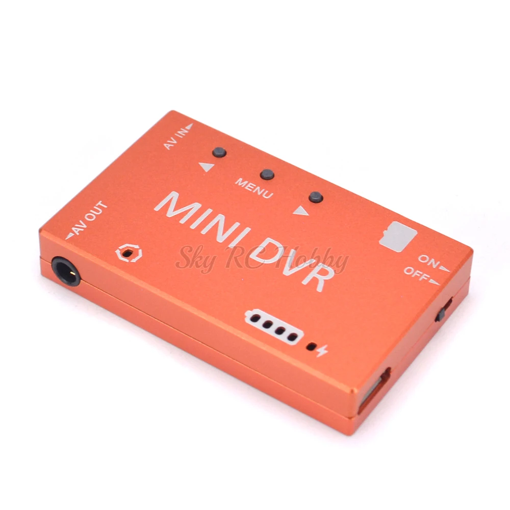 FPV мини DVR видео аудио рекордер FPV рекордер RC Квадрокоптер запись встроенный аккумулятор 3,7 V 400mah для мультикоптера VR очки