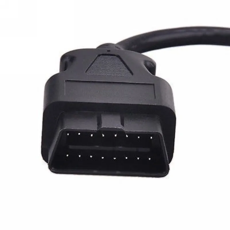 10 метров OBD2 OBD II автомобильный Удлинительный кабель Разъемы 16PIN Штекерный Разъем