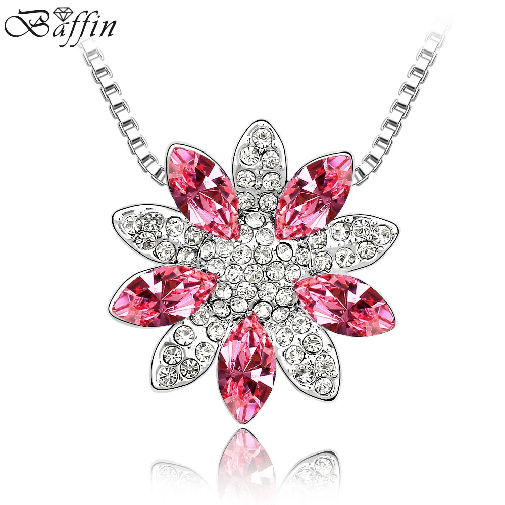 Женское колье с кристаллами Swarovski|pendant shade|bijoux pendantbijoux imitation |