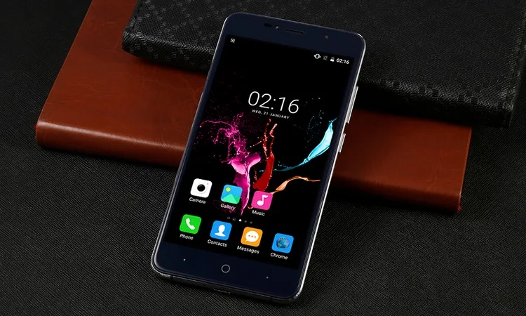 SANTIN Q3 сканер отпечатков пальцев 5 0 ''HD 4G LTE смартфон четырехъядерный телефон