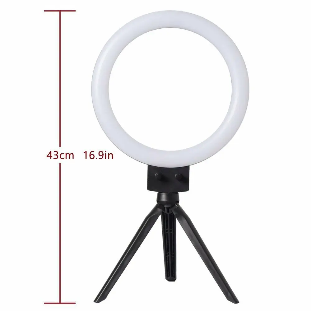 Fotoconic 9 &quotDimmable светодиодный Selfie кольцо света с 90 см подставкой для макияжа Youtube Live