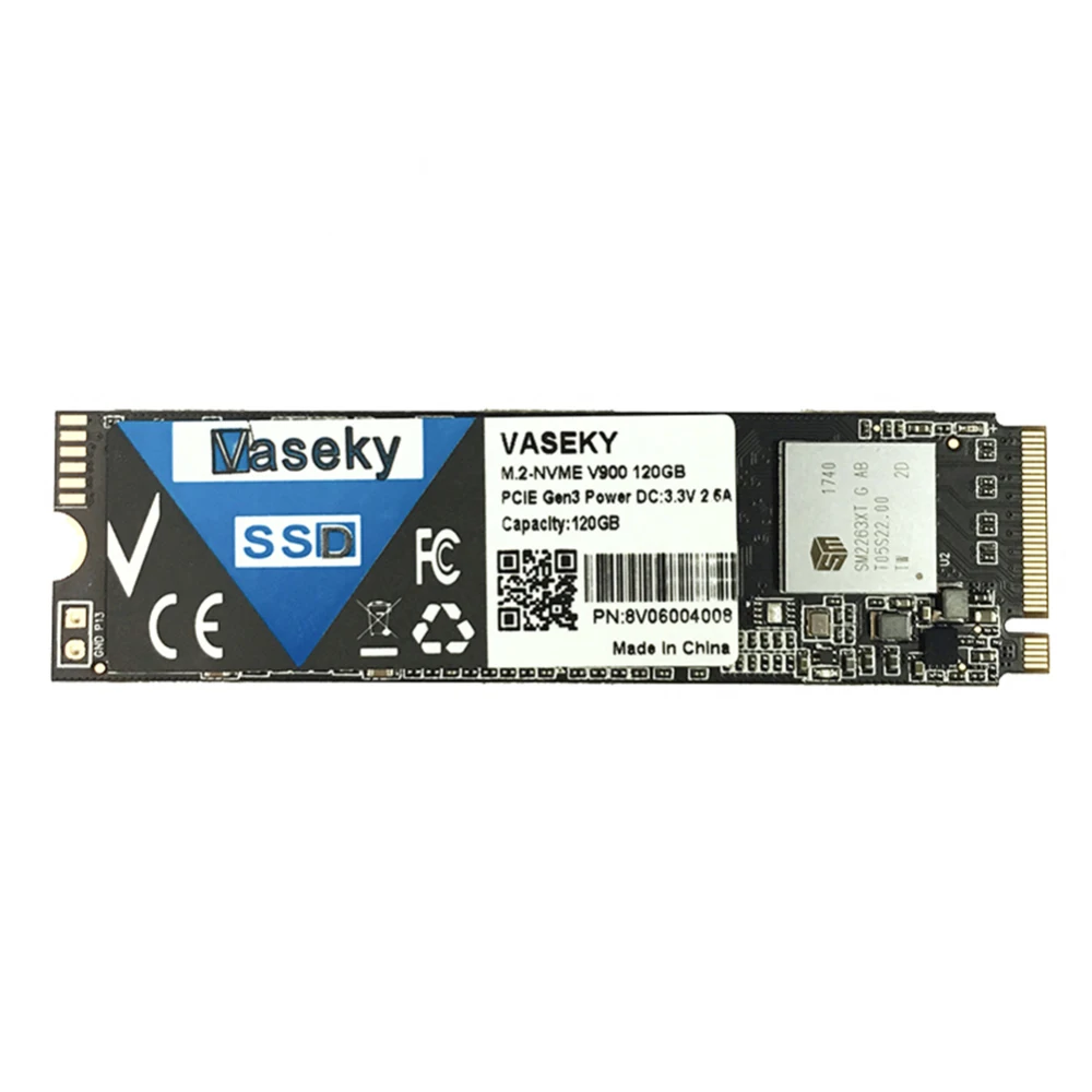 Новый внешний жесткий диск Vaseky Твердотельный накопитель PCIE Gen3 SSD 120 ГБ 240 256 для