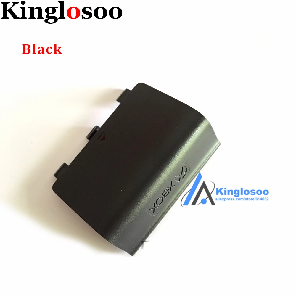 Черный корпус для игрового контроллера Крышка батарейного отсека геймпада Xbox One S