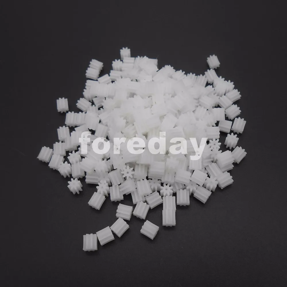 1000 шт. Новинка DIY 80.8A пластик 8 T зубцов 5.5X5 = H:D Диафрагма: 0 75 мм шпорная Шестерня