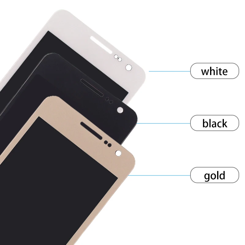 For Samsung Galaxy A3 2015 A300 LCD Display Touch Screen Digitizer Assembly SM-A300FN/DS With Home Bottom Replacement | Мобильные