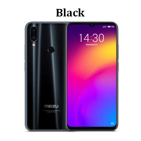 4GB 64GB Black Мобильный телефон MEIZU Note 9 LTE с двумя sim-картами, камера 48 МП, 4 ГБ, 64 ГБ, Snapdragon675, OctaCore, 6,2 дюймов, 1080x2244 p, аккумулятор 4000 мАч, глобальная версия - Цвет: 4GB 64GB Black