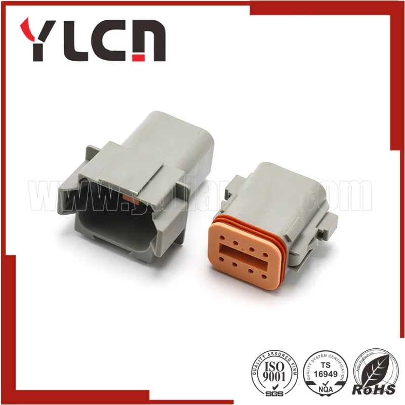 

10 комплектов, 8 штырьков, водонепроницаемый штепсельный разъем