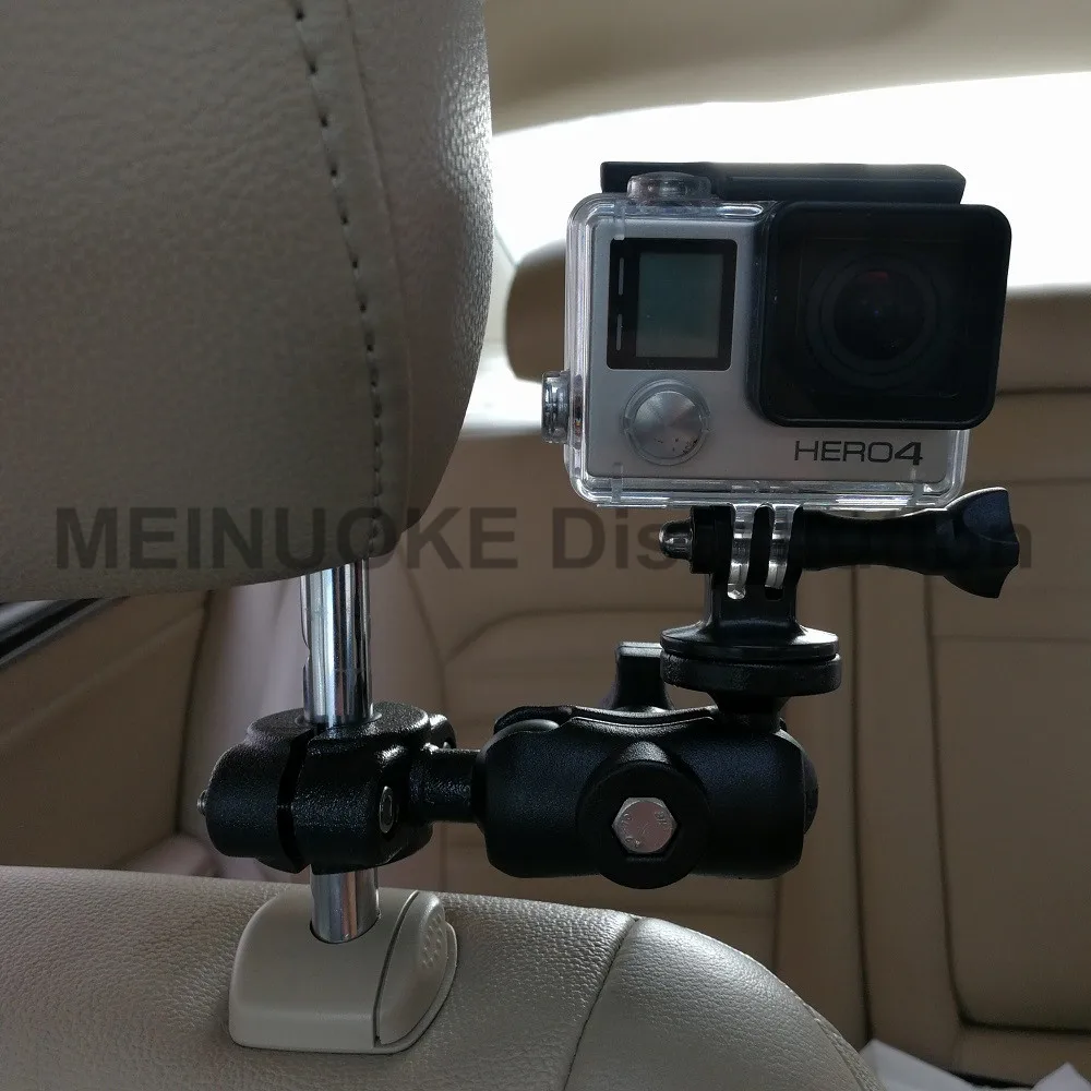 Кронштейн для крепления на подголовник мотоцикла скутера камеры sony garmin Gopro Smarpthone