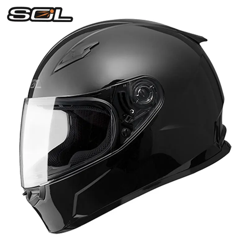 SOL moto rcycle шлем полный шлем для мужчин и женщин moto bike capacete highway moto шлем cicleta Casque moto Casco SF-2M - Цвет: 2