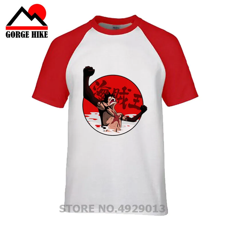 Мужская футболка с принтом в виде обезьяны японской манги Camisetas Mujer Verano