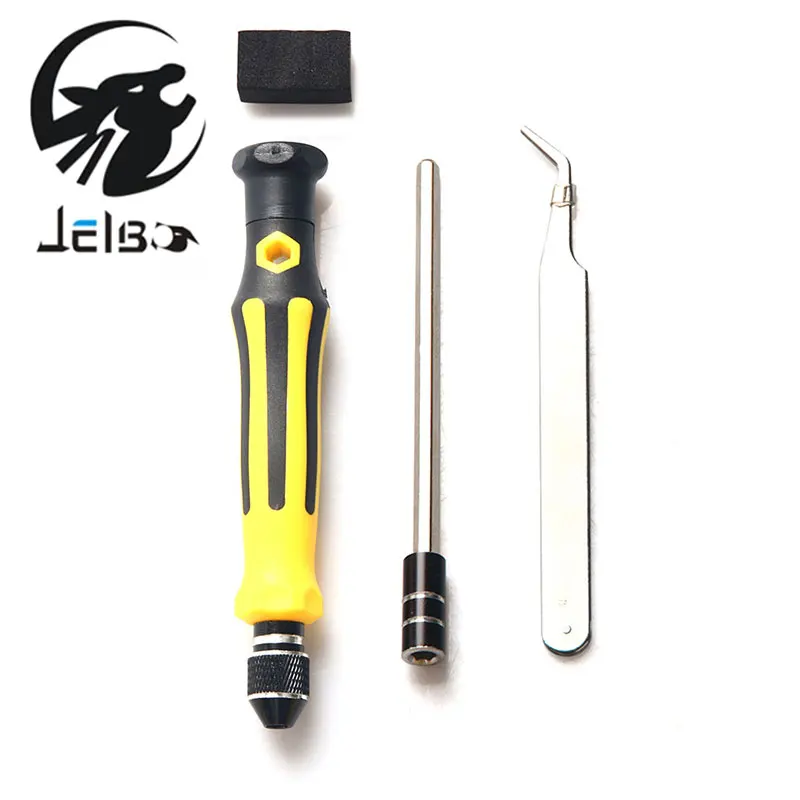Jelbo 45 в 1 Precision Electron Магнитная отвертка Ручной инструмент мини руководство