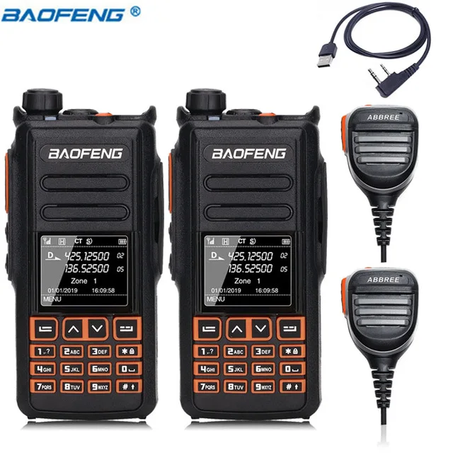 AS pic show 2 Из 2 предметов Baofeng DM-X gps иди и болтай Walkie Talkie “иди и Dual Time slot DMR цифровой/аналоговый DMR повторитель обновление DM-1801 DM-1701 DM-1702 радио - Цвет: AS pic show 2