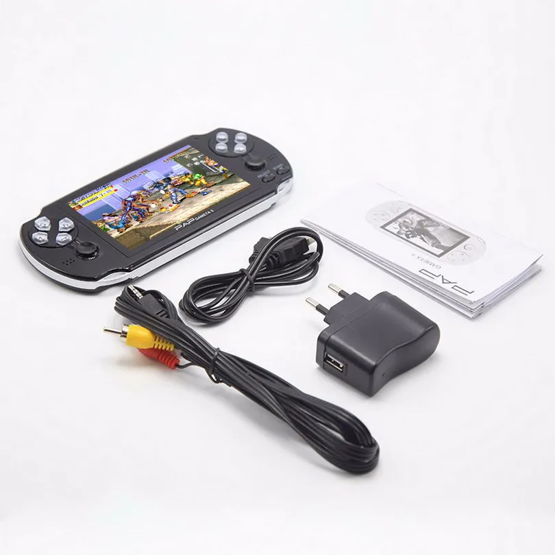 48GB 4,3 ''игровая консоль 64 бит портативная игровая консоль встроенные 11000 игры для GBA/CPS/NEOGEO/SNES/SMD/FC/GBC/SMS/mp5