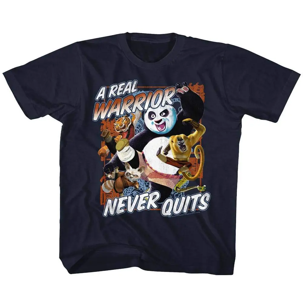 DressCode Kung Fu Panda унисекс Детская футболка Nvr новинка 2018 хит продаж летняя