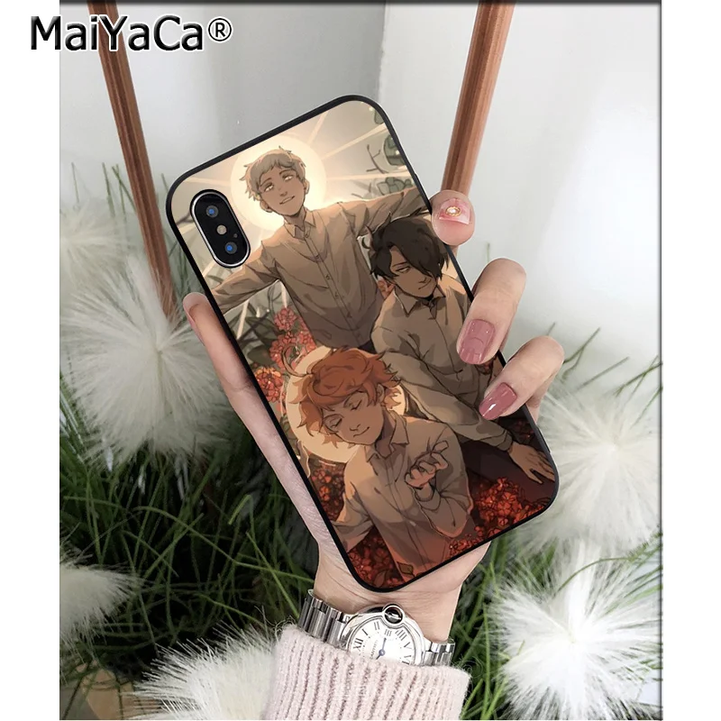 MaiYaCa аниме обещанный Neverland TPU мягкие Аксессуары для телефона чехол iPhone X XS MAX 6 6S 7 7plus