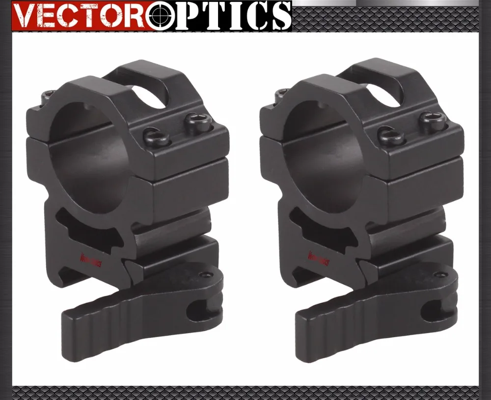 Тактический быстросъемный прицел Vector Optics 25 4 мм 1 дюйм средний размер 20 крепление