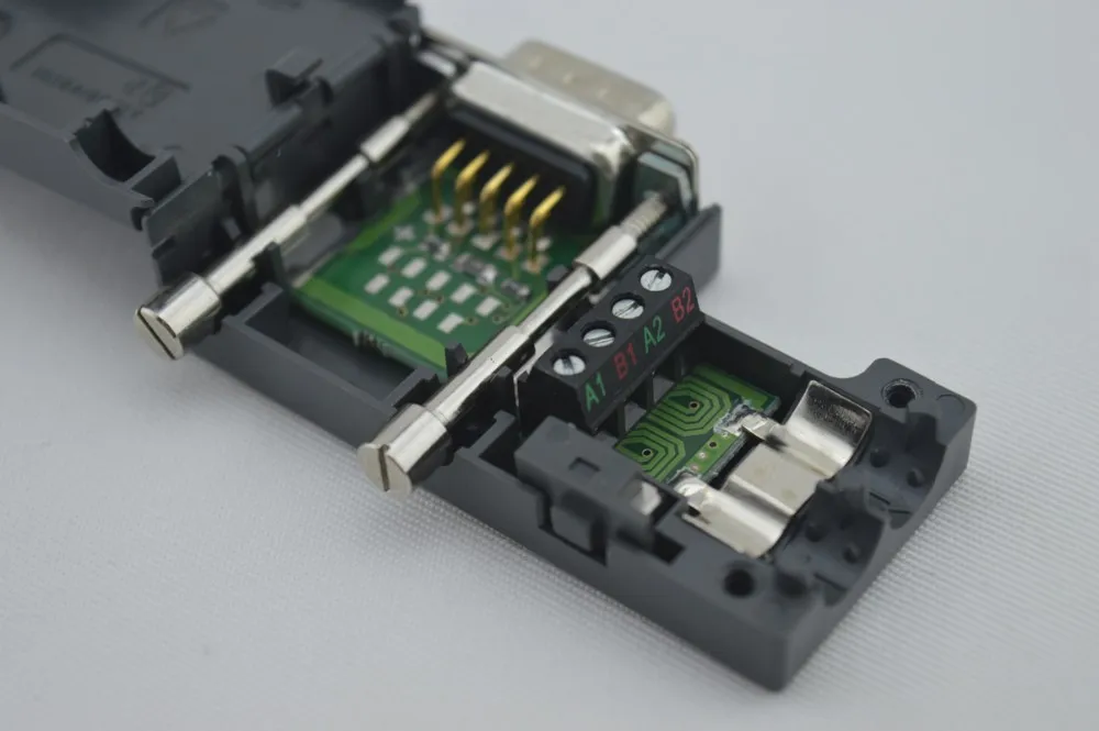 Соединитель шины PLC Profibus DP 90 градусов с портом программирования PG 6ES7 972 0BA12 0XA0
