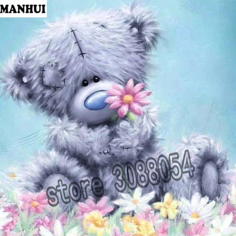 DIY Алмазная картина вышивальная игрушка серия медведей алмазная живопись для