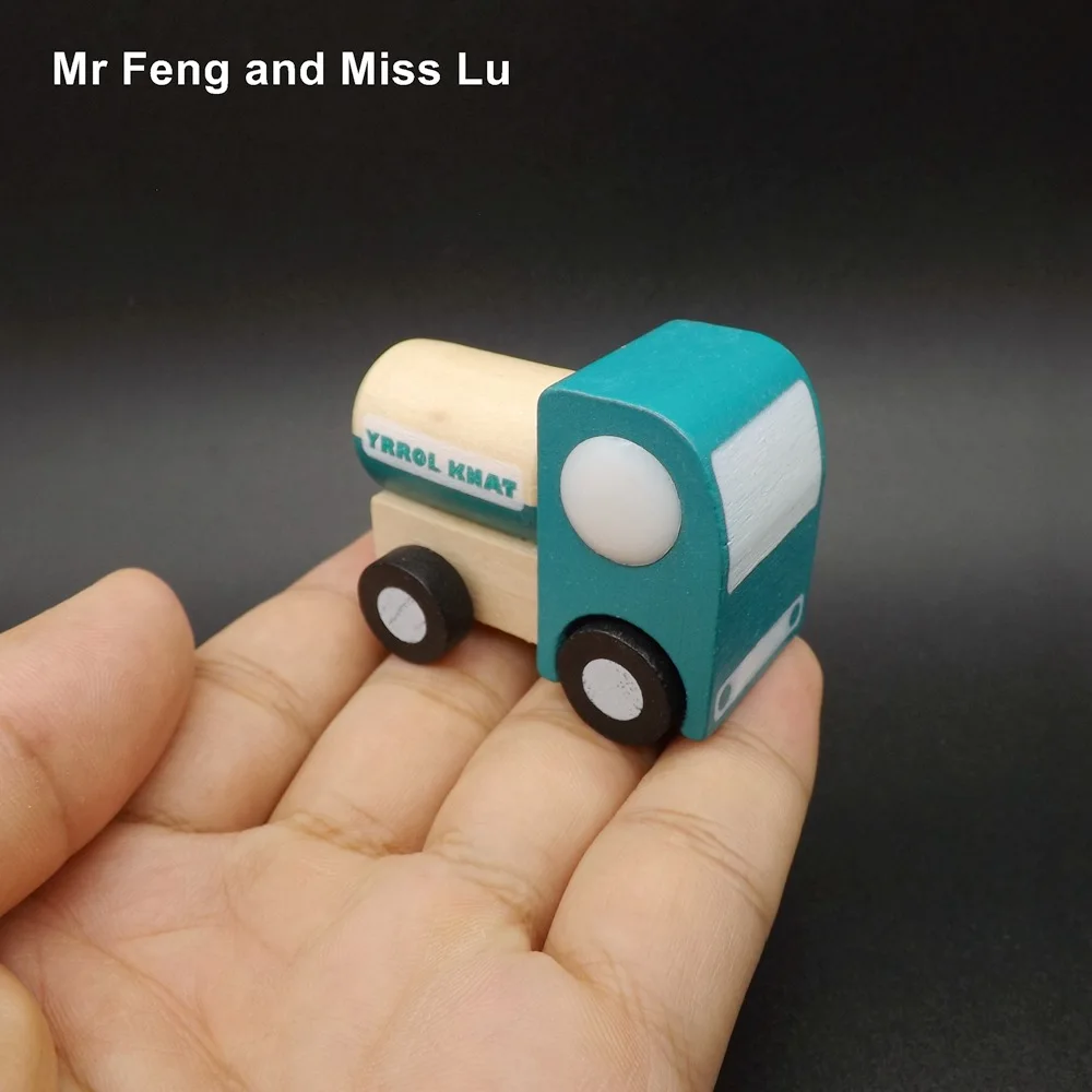 Деревянная модель автомобиля мини танка игрушки для детей обучающая игра