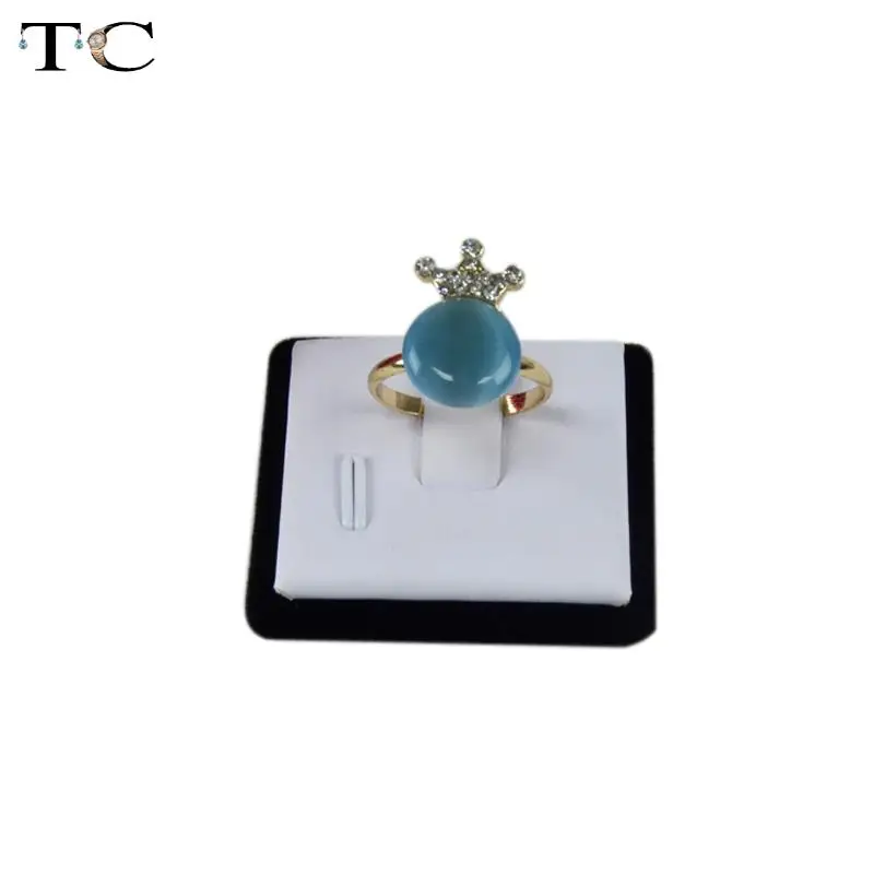 

Fashion Jewelry Display Velvet Rings Tray 35*25cm Organizer Storage Holder Case Box 3 Colors Free Shipping