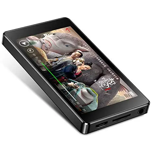 RUIZU MP3 Player D20 Full Touch Screen 8GB Music Player Support FM Radio Recording Video Player E-Book with Built-in Speaker