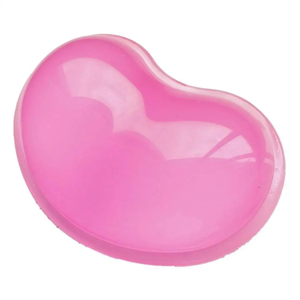 Silicone Gel Wrist Rest Cushion Heart-shaped Ergonomic Solid Mouse Pad Hand Home Office Pillow | Компьютеры и офис